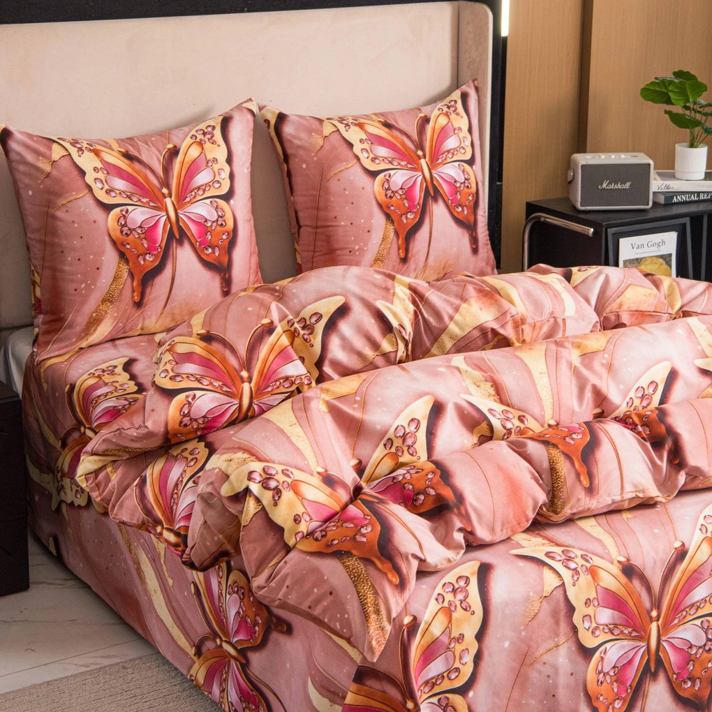 Obliečky z mikrovlákna MONARELLE ružové Rozmer obliečky: 70 x 80 cm | 140 x 200 cm