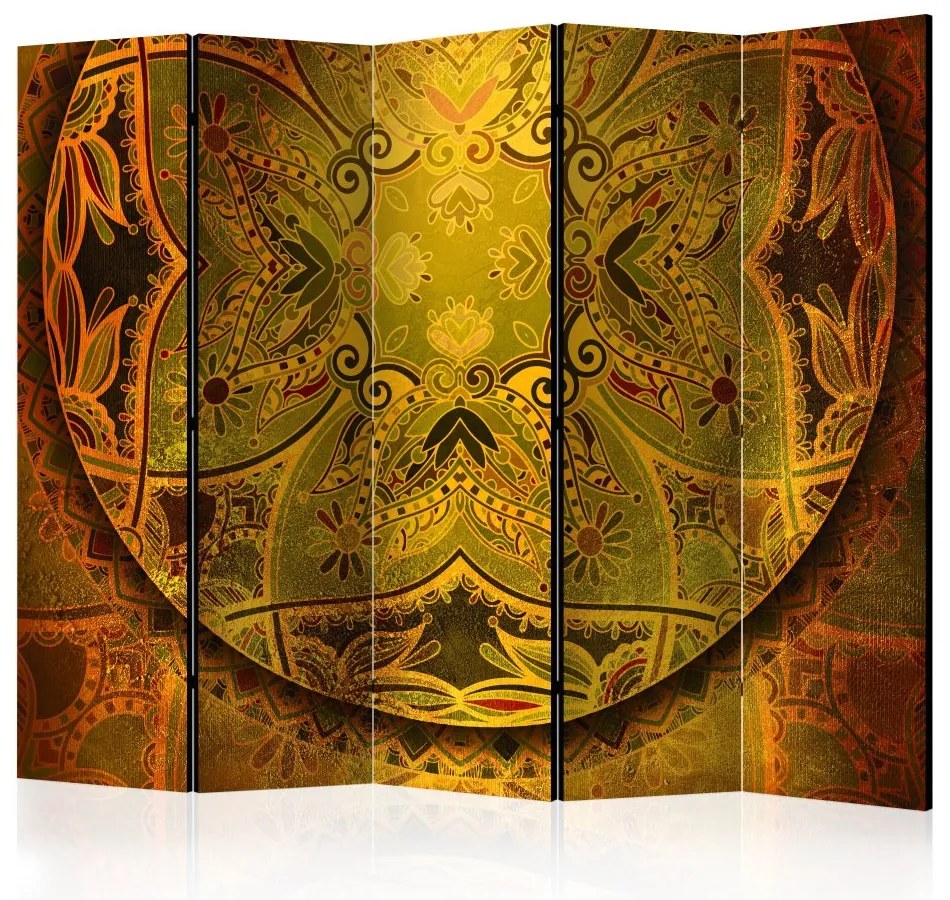 Artgeist Paraván - Mandala: Golden Power II [Room Dividers]