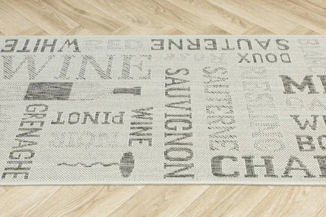 Koberec / Behúň FLEX 19118/P19 hnedý / krémový