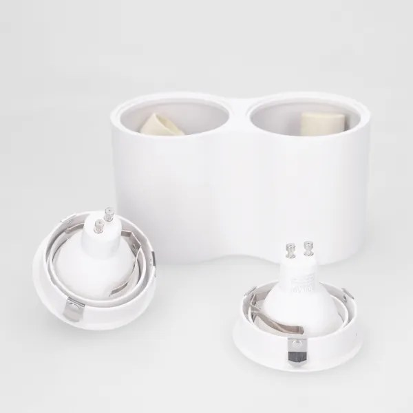 BRILAGI - Bodové svietidlo MIA DOUBLE 2xGU10/30W/230V biela