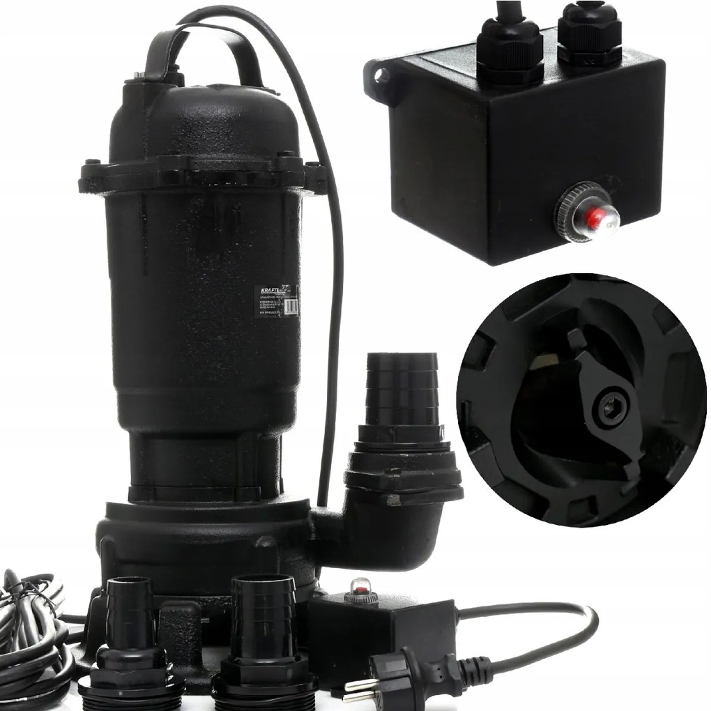 Ponorné kalové čerpadlo s drvičom 3200W | KD764 (Výstavný kus)