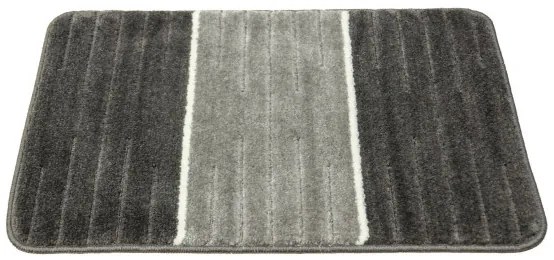 Sada kúpeľňových koberčekov COMO sivá / krémová