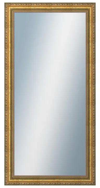 DANTIK - Zrkadlo v rámu, rozmer s rámom 60x120 cm z lišty KLASIK zlatá (2824)