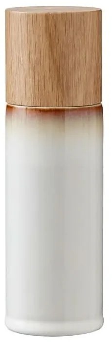 Biela keramická súprava mlynčekov na korenie a soľ 2 ks Gastro Cream – Bitz