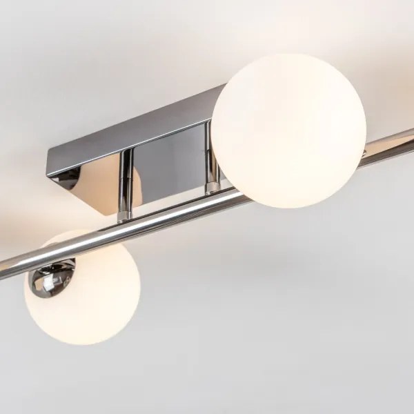 Brilagi - LED Prisadený luster MILLA 4xG9/3W/230V lesklý chróm/biela