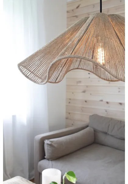 Markslöjd 108681 - Luster na lanku NAMI 1xE27/40W/230V hnedá