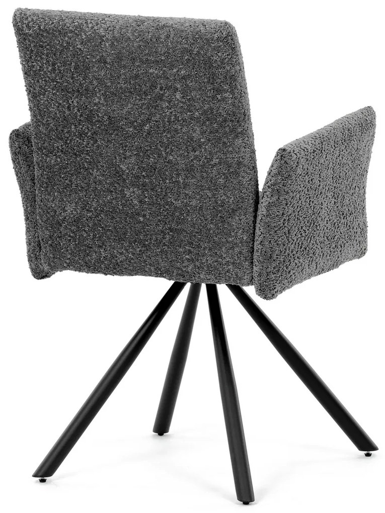 Sada jedálenských stoličiek s vratným mechanizmomDCH-W1117 GREY2, 2 ks