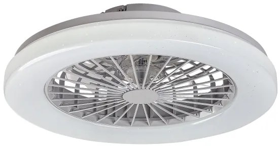 Rabalux 71333 - LED stmívatelné světlo s ventilátorem DALFON 48W/230V 3000-6500K