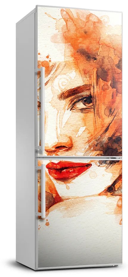 Foto tapeta na chladničku Abstrakcie žena FridgeStick-70x190-f-59078070