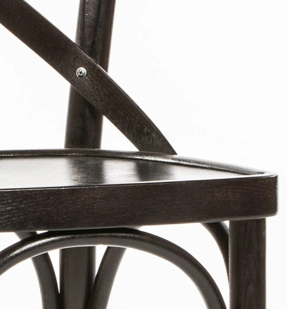 DUBLINO XTON 05 WENGE DREVENÁ STOLIČKA wenge