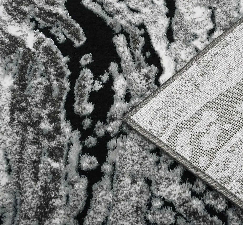 BE Koberec Miami Plus 0303 GREY – sivý obdĺžnikový Rozmer: 180x260 cm