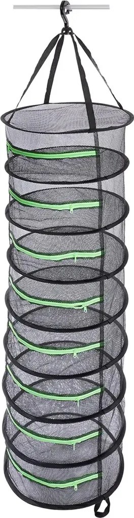 ORION Sieť na sušenie ovocia, byliniek a húb závesná pr. 41 cm 8 poschodí