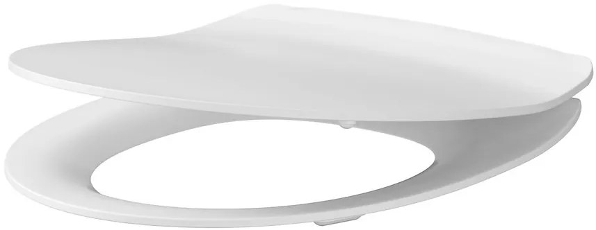 Cersanit Moduo/Delfi WC sedátko z duroplastu s pomalým zatváraním, biela, K98-0138
