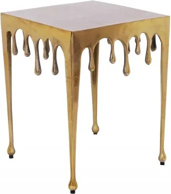 Odkladací stolík Liquid Line S 44cm zlatý