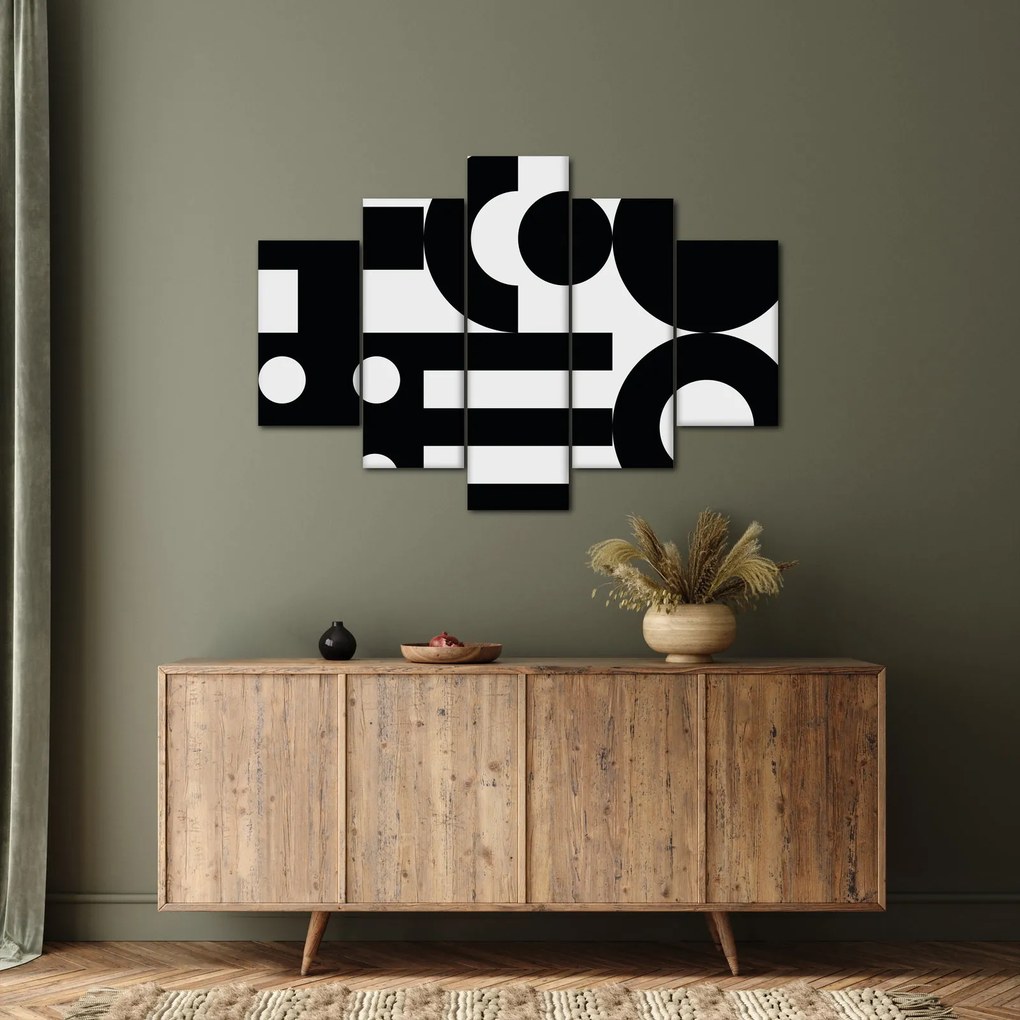 Obraz - Geometrická abstrakcia N⁰3 (150x105 cm)
