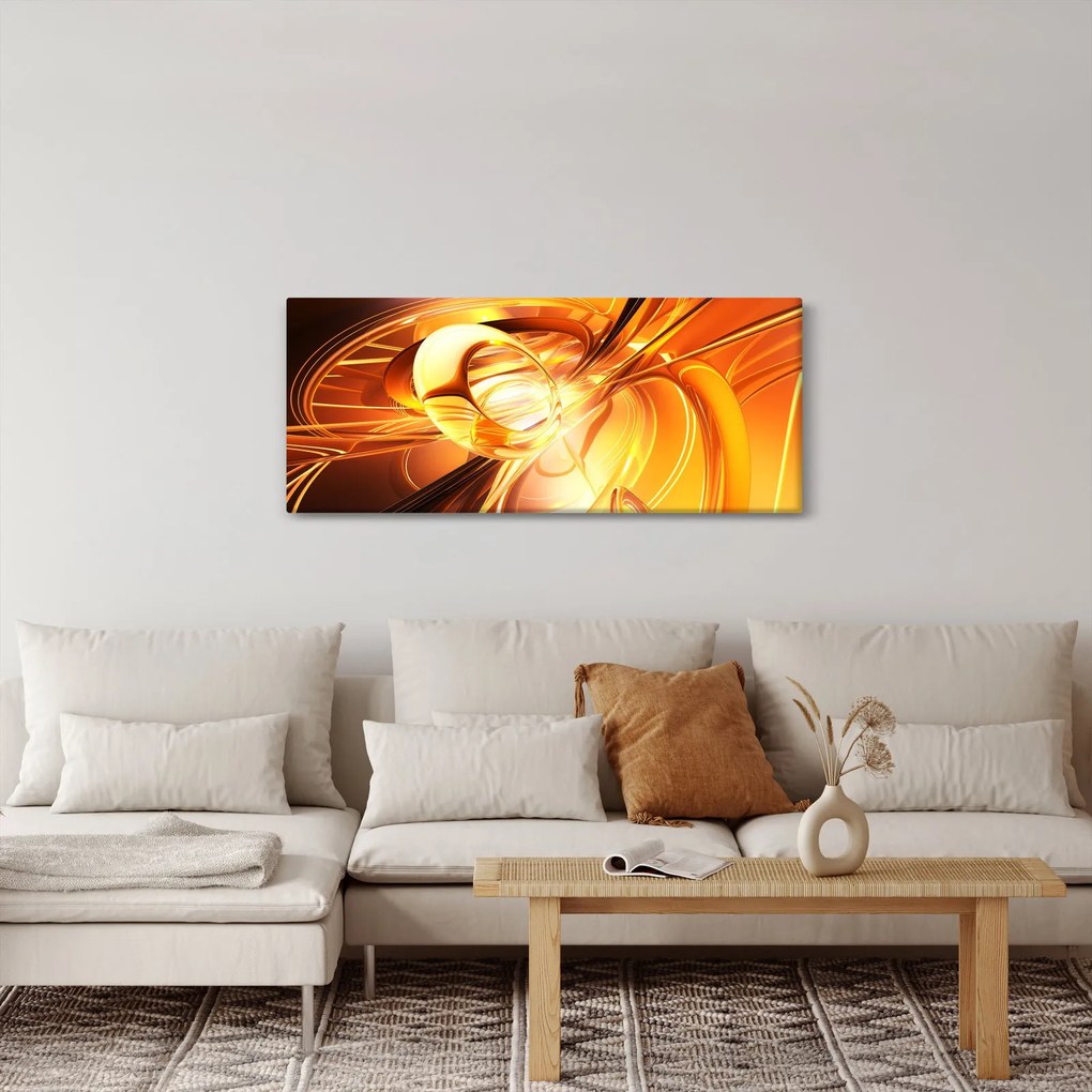 Obraz abstrakcie (120x50 cm)