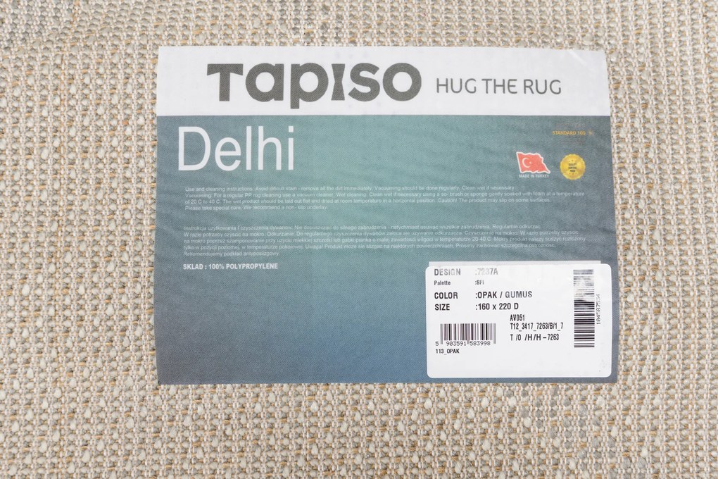 TA Koberec 7237A OPAK GUMUS DELHI SFI Rozmer: 120x170 cm