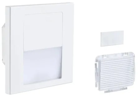 Paulmann 79999 - LED/1W Schodiskové svietidlo TSARO 230V Follow/biela