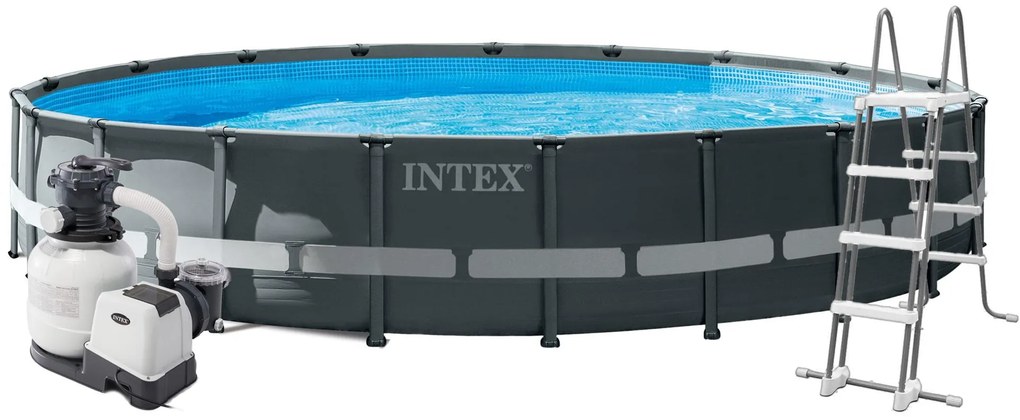 Bazén Intex Ultra XTR Frame 6,10 x 1,22 m | kompletset s pieskovou filtráciou