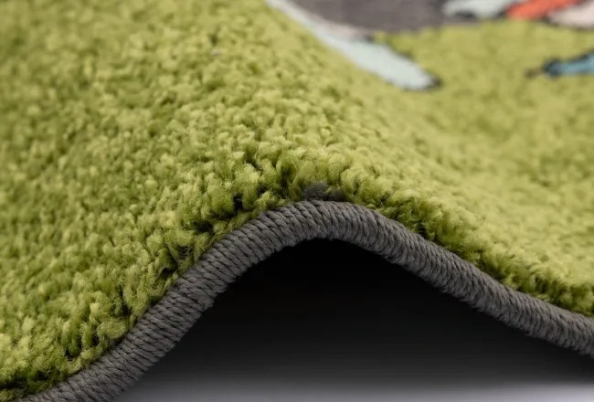 Detský koberec Funky Top Ivo zelený