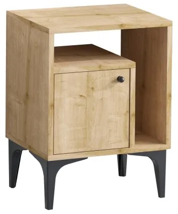 Nočný stolík NUNO 55x40 cm dub safírový
