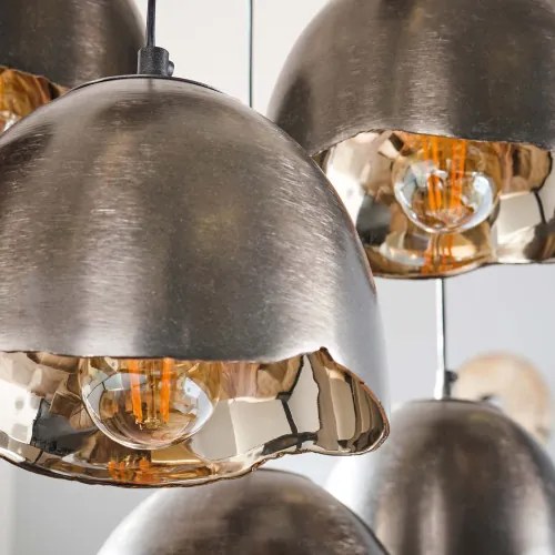 Luster 78-28 4+3L Ø20-25cm Mirror - Komfort-nábytok
