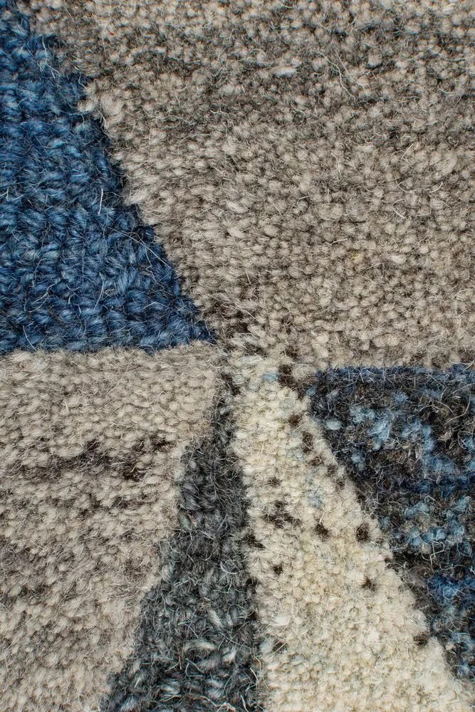 Flair Rugs 160x230 cm Kusový koberec Moda Asher Blue, modrá, chodba / predsieň