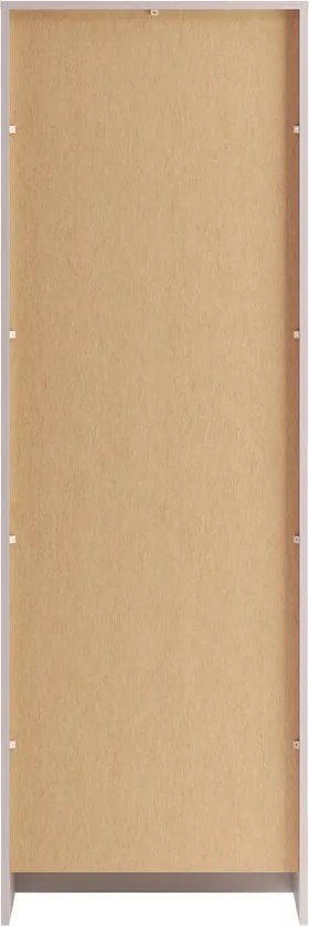 Vysoká voľne stojaca kúpeľňová skrinka Nova Cashmere 80-60-2D kašmírová