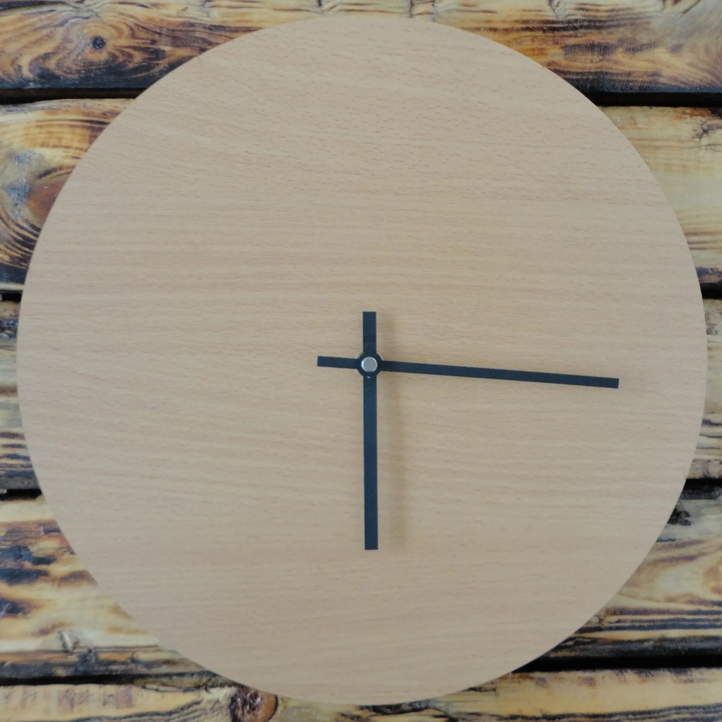 SENTOP | Drevené nástenné hodiny - Elegantný dizajn I SENTOP PR0066- wall clock HEU- analógové