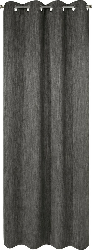 ZATEMŇOVACÍ ZÁVES NA KRÚŽKOCH ROSSIE 135X250 CM GRAFITOVÁ