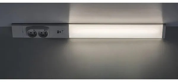 Rabalux 78042 - LED Podlinkové sv. so zás. BILAL E LED/18W/230V 4000K 60 cm biela