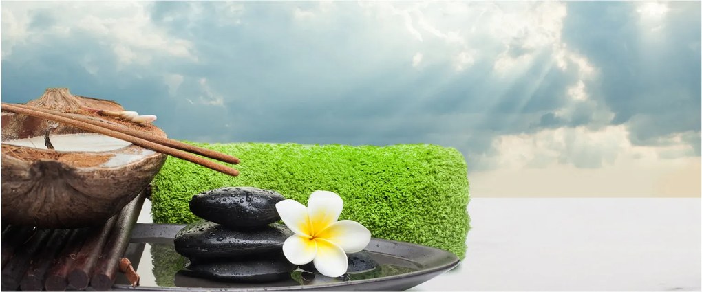 Obraz - Spa and relax (120x50 cm)