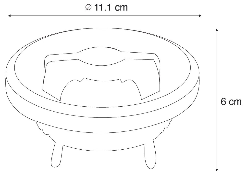 Stmievateľná LED žiarovka G53 AR111 12W 600lm 2700K