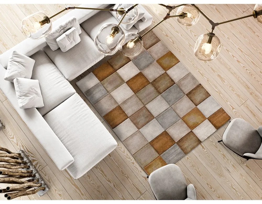 Koberec v tehlovej farbe 200x290 cm Lena – Universal