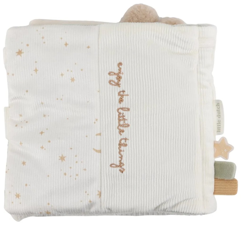 Textilní knížka s aktivitami Newborn Naturals