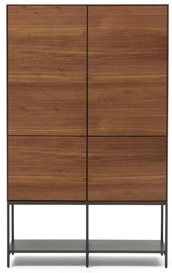 Skrinka v dekore orecha v prírodnej farbe 97,5x160 cm Vedrana – Kave Home