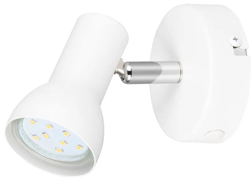 Biele bodové svietidlo ø 8 cm Cantar – Trio