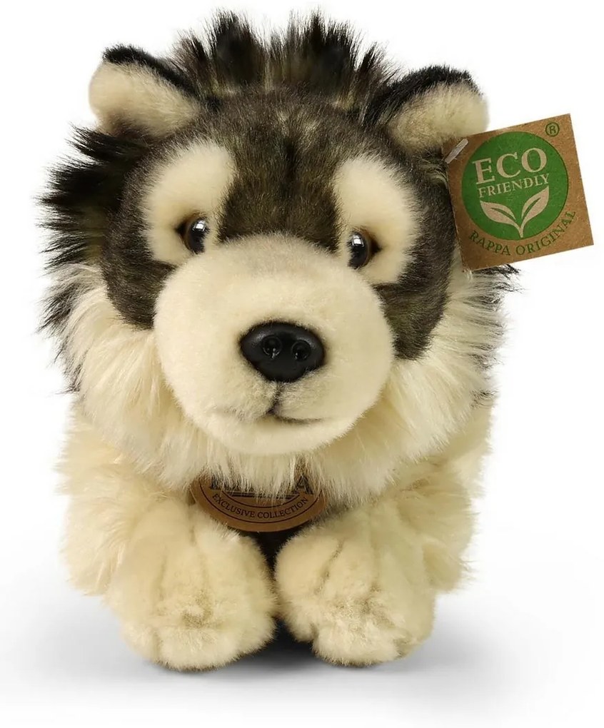 Rappa Plyšový vlk ležiaci 32 cm ECO - FRIENDLY
