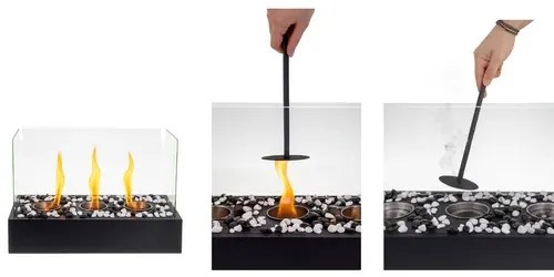 Kaminer Bezdymový voľne stojaci biokrb pre dom a terasu KAMINER 00026318