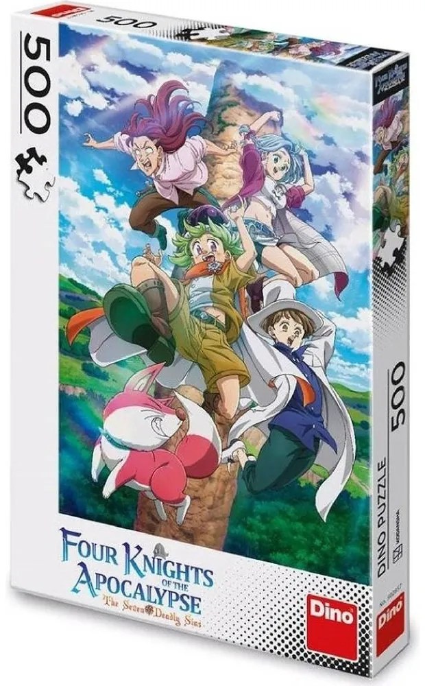 Dino Puzzle Anime: Seven deadly sins 500 dílků