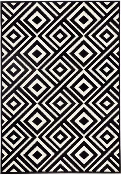 Čierno-krémový koberec Zala Living Art, 160 × 230 cm