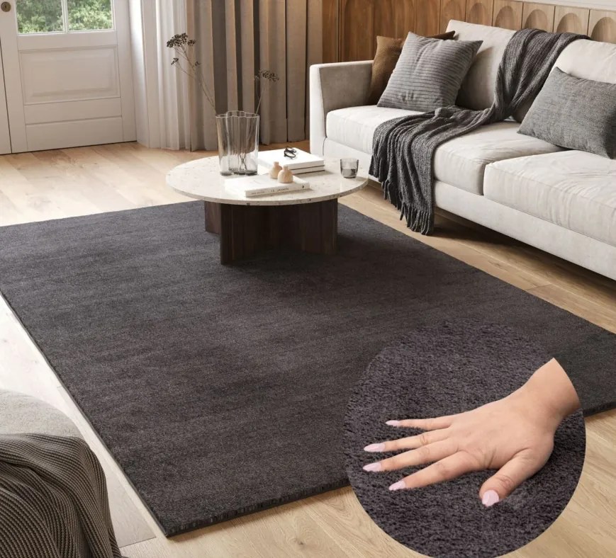 TA Koberec 9002 ANTRACITOVÝ MAZNÁČIK Rozmer: 180x250 cm