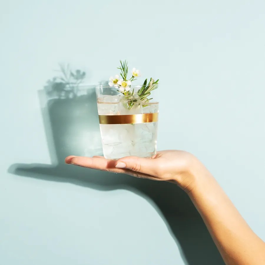 Poháre Tumbler 440 ml, set 12 ks - 21st Century Glas Lunasol META Glass - W0081