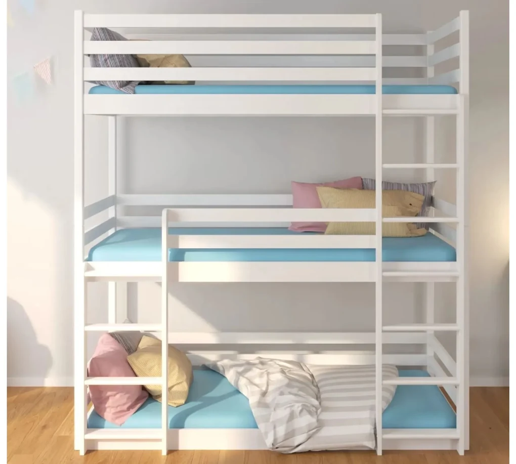 Poschodová detská posteľ 200x90 cm. Akcia -20%. Vlastná spoľahlivá doprava až k Vám domov. 1052291