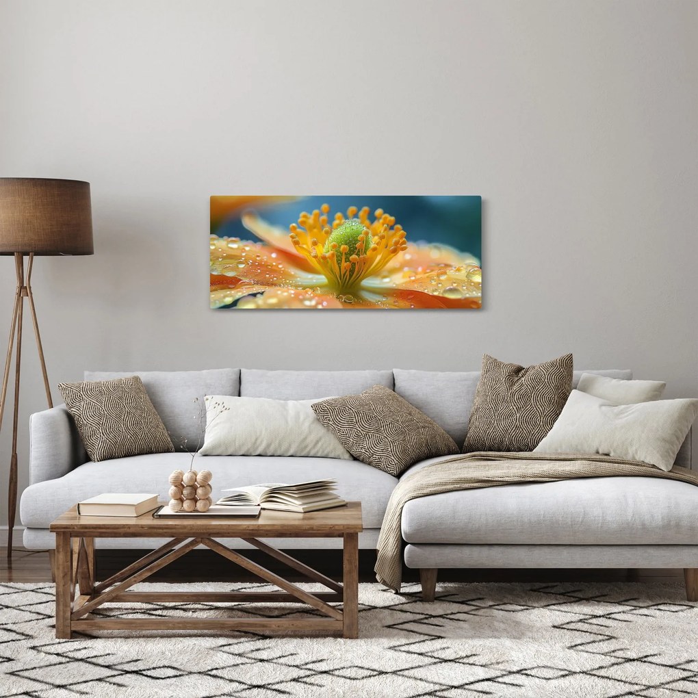 Obraz - Detail kvetu (120x50 cm)