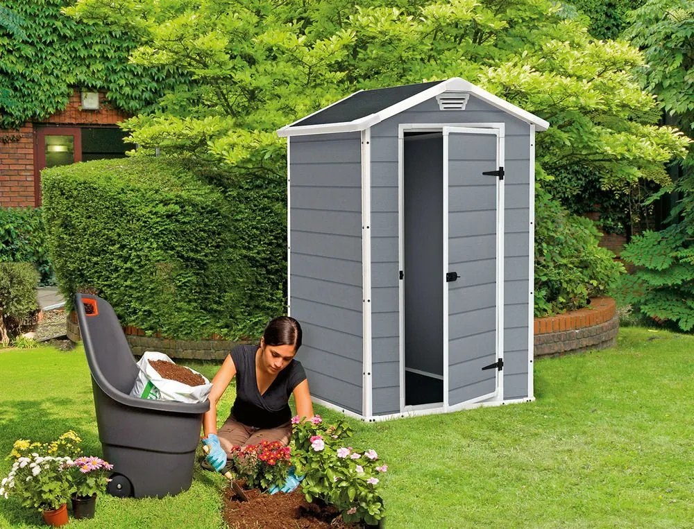 Keter MANOR 35696 Záhradný plastový domček 4x3
