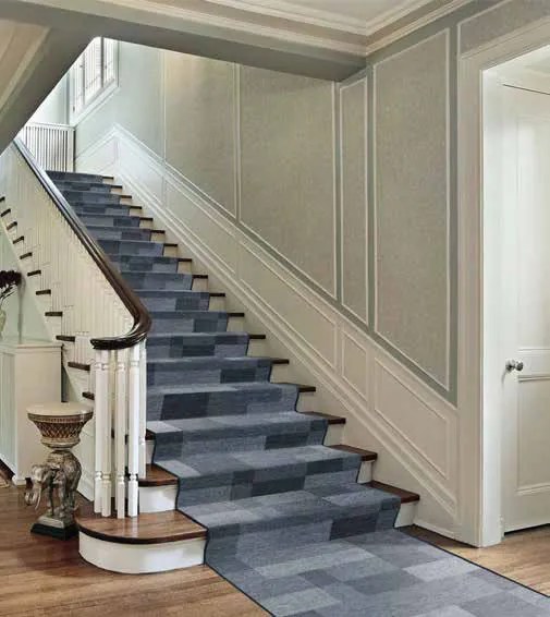 Associated Weavers, Protišmykový behúň na mieru Icona 97, šíre 120 cm, šedá, chodba / predsieň