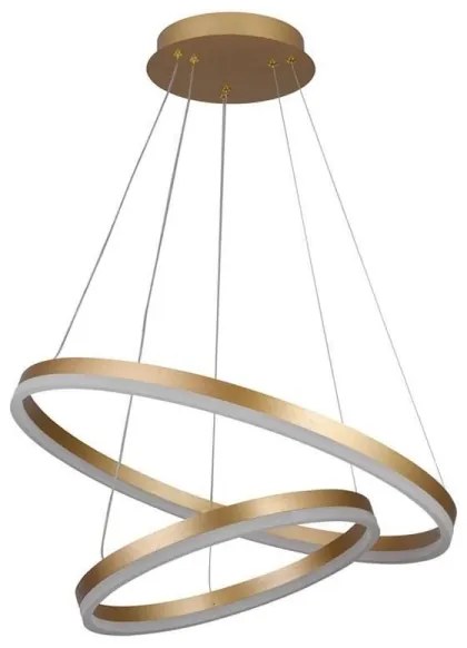 LED Stmievateľný luster na lanku LED/70W/230V 3000-6500K + diaľkové ovládanie