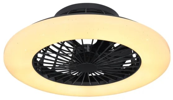 Globo 03628B - LED Stmievateľné stropné svietidlo s ventilátorom LED/30W/230V + DO