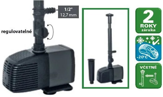 Heissnerovo efektové čerpadlo vrátane 2 efektov - 600 l/h, 8 W HSP600-00
